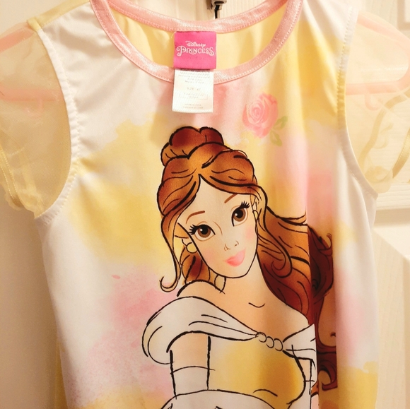 SOLD Disney Princess Belle Night Gown,3T - Picture 3 of 5